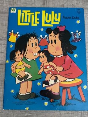 Vintage Little Lulu Paper Dolls Book  Whitman 1979 Great Shape And Complete Rare